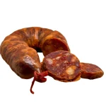 fette di salsiccia piccante du tamarru calabrese, salume artigianale