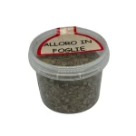 Barattolo di alloro in foglie essiccate pronto all’uso in cucina mediterranea retro