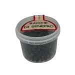 Bacche di ginepro intere in vasetto trasparente