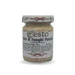 Patè di Funghi Porcini barattolo vetro crema spalmabile italiana