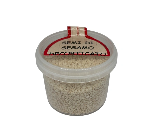 Semi di sesamo decorticato croccanti e leggeri per ricette gourmet