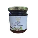 Miele di Castagno 100% italiano in vasetto con etichetta artigianale